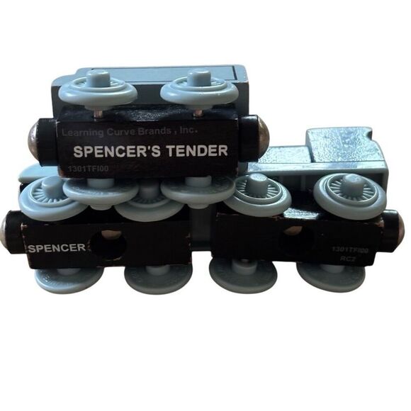 Thomas & Friends Wooden Railroad Spencer & Spencer’s Tender - Picture 9 of 9